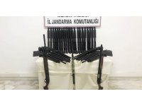 Mersin’de 36 adet kaçak av tüfeği ele geçirildi