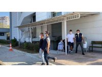 Mersin’de PKK operasyonunda gözaltına alınan belediye çalışanları adliyeye sevk edildi