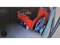 Önce kaza yaptı, ardından iş yerine daldı