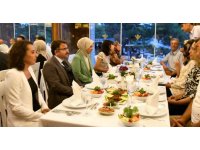 Kemer protokolü gazilerle yemekte bir araya geldi