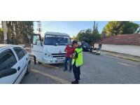 Serik’te okul servisleri denetlendi