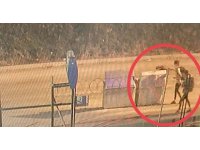 Teröristler saldırıdan 10 dakika önce kameraya böyle yansıdı