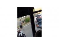 Trafikte tartıştığı sürücüye pompalı tüfekle ateş açtı
