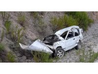 Otomobilin uçuruma yuvarlandığı kazada bir çocuk hayatını kaybetti