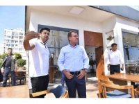 Mersin sahiline farklı konsepte 2 ayrı kafe