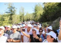 Mezitli’de vatandaşlar doğa yürüyüşünde buluştu