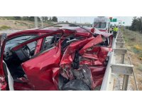 Tarsus’ta iki otomobil çarpıştı: 1 yaralı