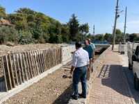 Tekirova mahallesinde dere ıslah çalışmaları çözüme kavuşuyor