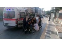 Şampuan ve deodorant içti kaldırımda kendinden geçti