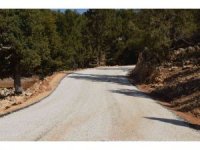 Kaş Sinneli grup yolu asfaltlanıyor