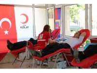 Jandarmadan kan bağışı