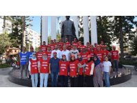 Kumluca’da belediye işçileri greve başladı