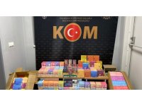 Antalya’da gümrük kaçağı elektronik sigara ele geçirildi
