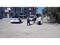 Otomobile çarpan motosikletin sürücüsü yaralandı