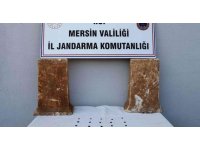 Mersin’de 25 adet bronz sikke ele geçirildi