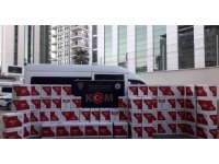 Hatay’da 900 bin adet kaçak makaron ele geçirildi