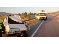 Korkuteli-Denizli karayolunda trafik kazası: 1 ölü