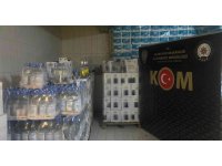 Antalya’da otel deposunda sahte bandrollü içki ele geçirildi