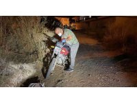 Gazipaşa’da çalınan motosiklet polis ekiplerince bulundu