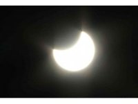 Güneş tutulması Mersin’den izlendi