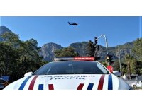 Antalya’da helikopterli trafik denetiminde ceza yağdı