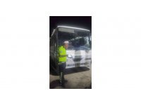 Minibüs tavanında yolculuğa 9 bin 517 lira para cezası