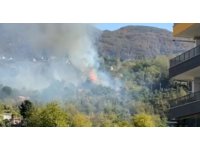 Yerleşim yeri yakınında çıkan orman yangını söndürüldü