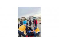 Ehliyetsiz ve kasksız motosiklet sürücüsü kazasında ceza yağdı