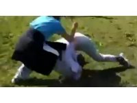 Antalya’da kız öğrenciler yine saç saça baş başa kavga etti