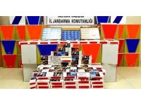 Mersin’de 500 bin adet kaçak makaron ele geçirildi