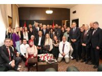 Mezitli’deki site ve apartman yönetici ile görevlileri Ankara’da