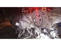 Düğün dönüşü kazada aynı aileden 2 kişi öldü, 5 kişi yaralandı