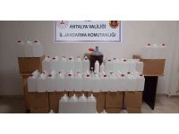 Jandarmadan kaçak ve sahte alkol operasyonu