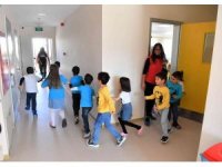 Konyaaltı kreşlerinde deprem tatbikatı