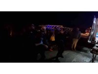 Zeytin hasatı dönüşü faciadan döndüler