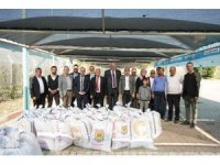 Tarsus Belediyesi çiftçilere ücretsiz ’ata tohumu’ buğday dağıttı