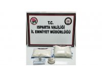 Isparta’da 1 kilogram uyarıcı nitelikli madde ele geçirildi