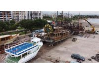 Sezon güzel geçti, tekneler bakım için kıyıya çekildi