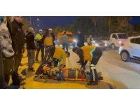 Gazipaşa’da motosiklet kazası: 1 yaralı