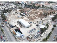 Meclis üyeleri Mersin Metro Hattı çalışmalarını inceledi