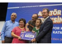 Mersin’de amatör spor kulüplerine 4 milyon 354 bin lira nakdi destek