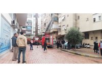 Yanan evinin son halini görünce fenalık geçirdi