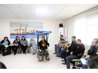 Akdeniz Belediyesinden engelli vatandaşlara iş kulübü eğitimi