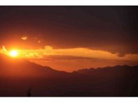 Kahramanmaraş’ta gün batımı hayran bıraktı