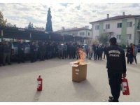 Anamur ve Mut Orman İşlet Müdürlüklerinde yangın tatbikatı yapıldı