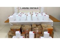 Mersin’de 350 litre sahte alkol ele geçirildi