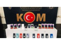 Hatay’da 38 adet kaçak cep telefonu ele geçirildi