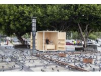 Tarihi Ulu Çarşı Meydanı’na yeni güvercin evi