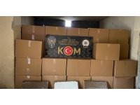 Depoda 12 milyon 150 bin adet kaçak dolum sigara ele geçirildi: 1 tutuklama