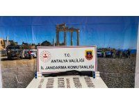 Jandarma ekipleri 528 adet uyuşturucu hap ele geçirdi